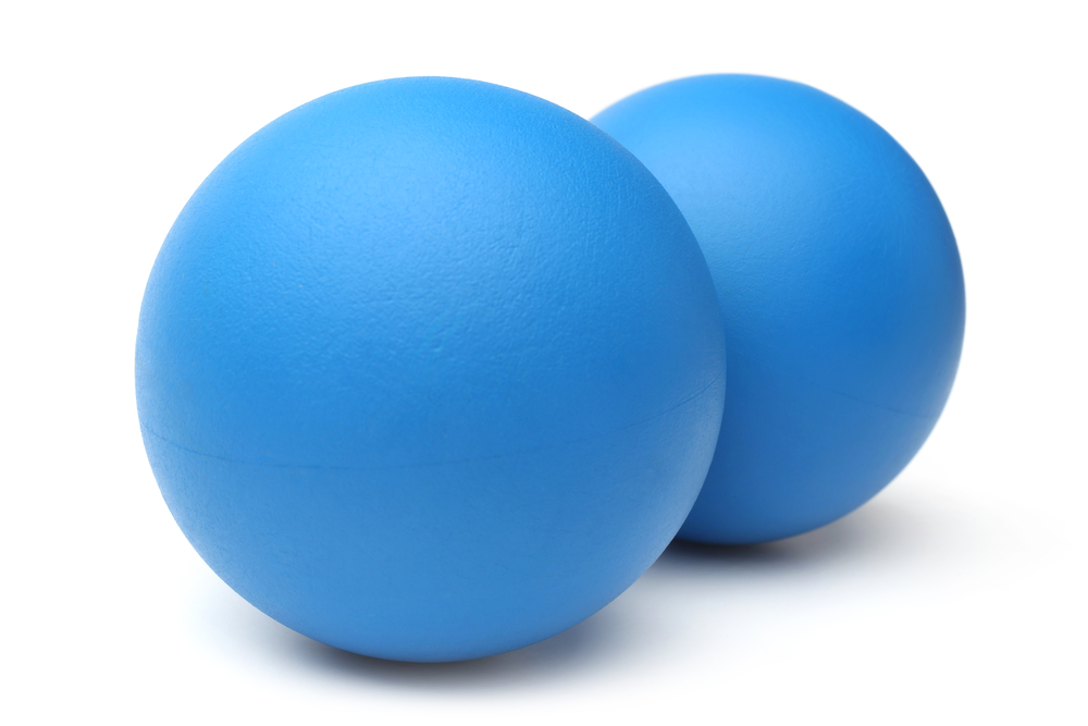 Blue,Squash,Balls,On,White,Background